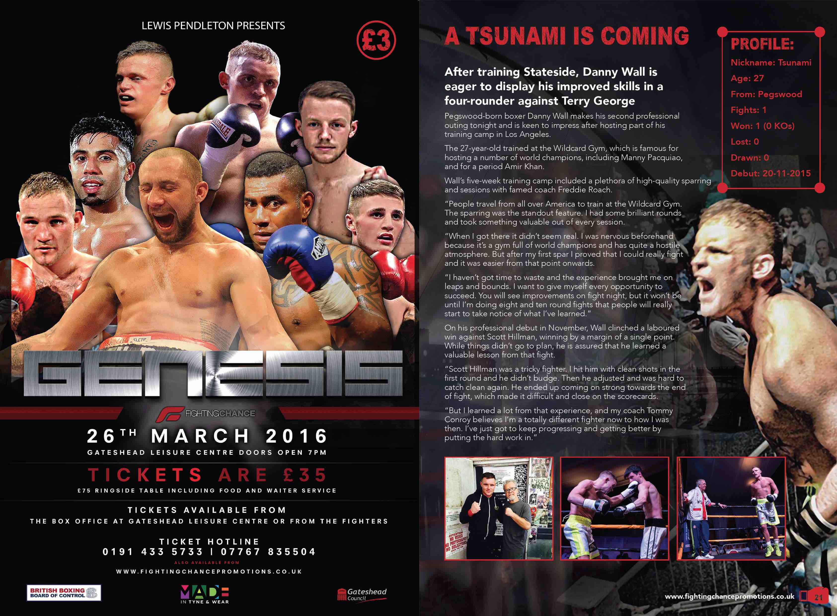 Genesis Boxing Magazine